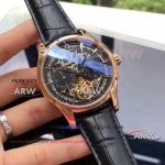 Perfect Replica Omega Multi-function Watches Rose Gold Skeleton Face